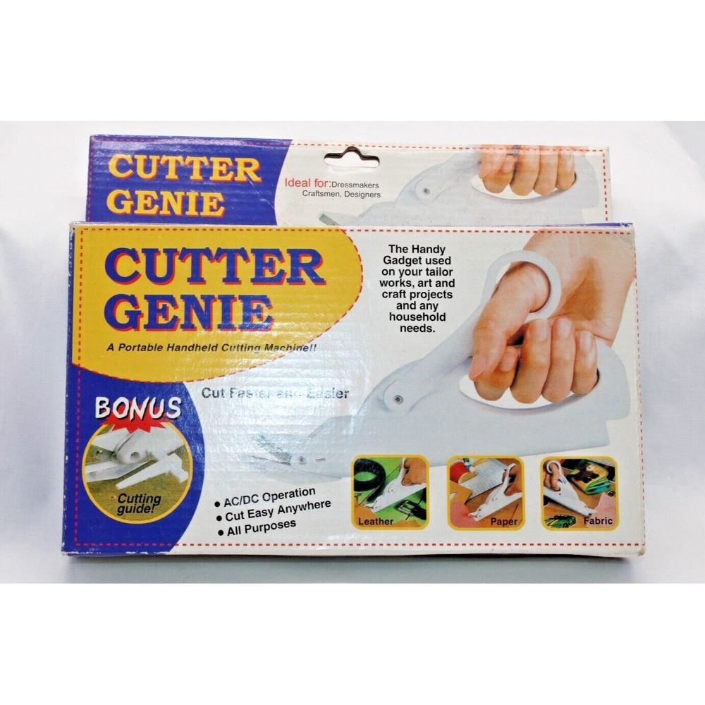 New CUTTER GENIE Portable Handheld Cutting Machine NIB
